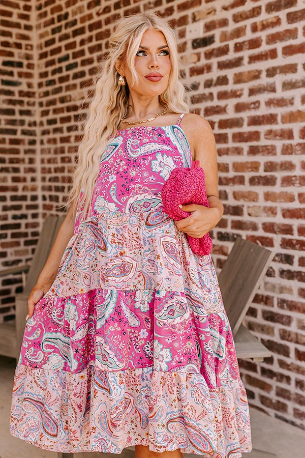 Sassy Statement Paisley Midi Curves Image - 2
