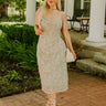 Floral Aroma Mesh Midi Curves Image - 1