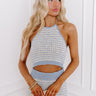 Resort Cutie Knit Halter Top Image - 1