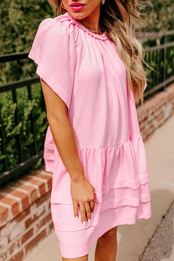Southern Sweetheart Shift Dress in Pink Image - 2