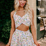 Botanical Bliss Halter Crop Top Image - 1