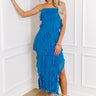 Tango For Two Ruffle Midi Image - 1