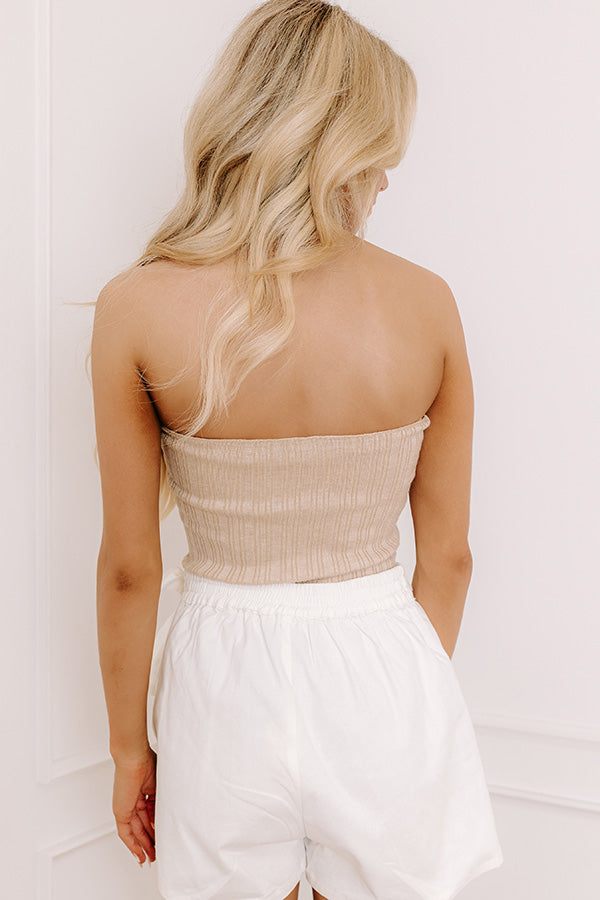 Always A Classic Knit Top in Iced Latte Image - 4