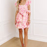 Full Of Grace Floral Ruffle Mini Dress Image - 1