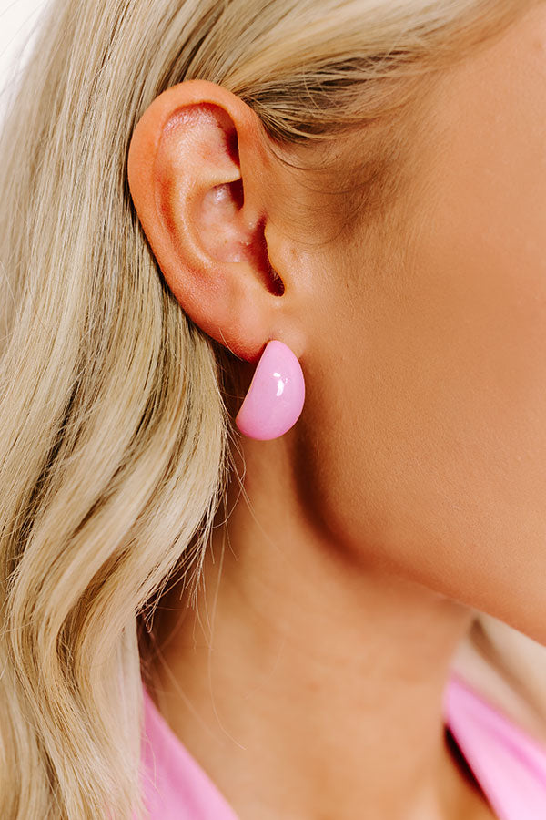 Graceful Moment Earrings in Pink Image - 2
