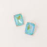 Colorful Coastline Earrings in Sky Blue Image - 1