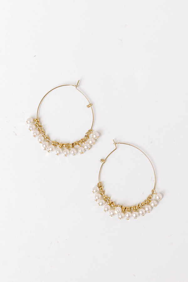 Retreat Yourself Hoop Earrings