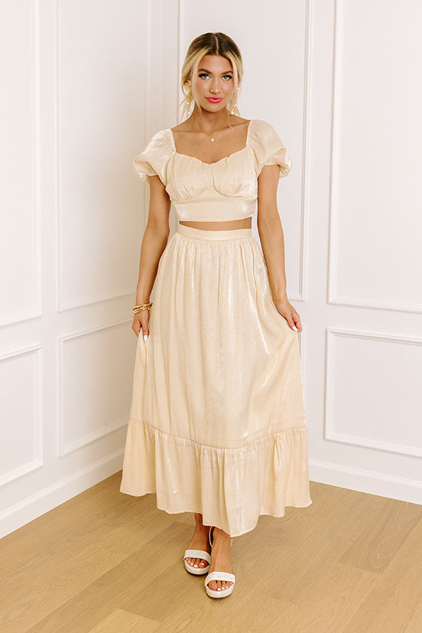 Grace and Glamour Maxi Skirt Image - 2