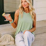 Simply Sweet Shift Top in Pear Image - 1