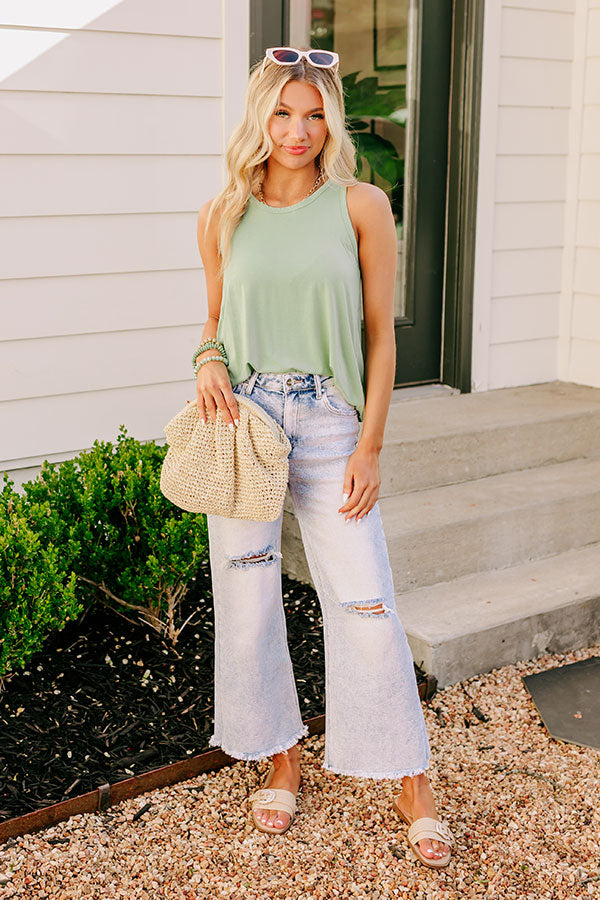 Simply Sweet Shift Top in Pear Image - 2