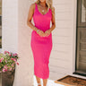 Malibu Moment Ribbed Midi Image - 1