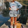 The Weston High Waist Shorts Image - 1
