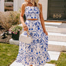 Mediterranean Getaway Maxi Skirt Image - 1