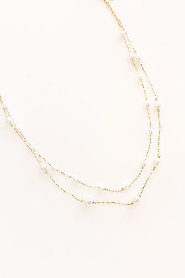 Sea Breeze Bliss Layered Necklace Image - 1