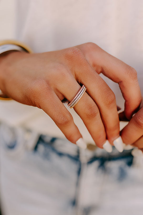 Glamour Girl Ring Set Image - 3