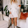 It's In The Details Lace Mini Dress in White Image - 1