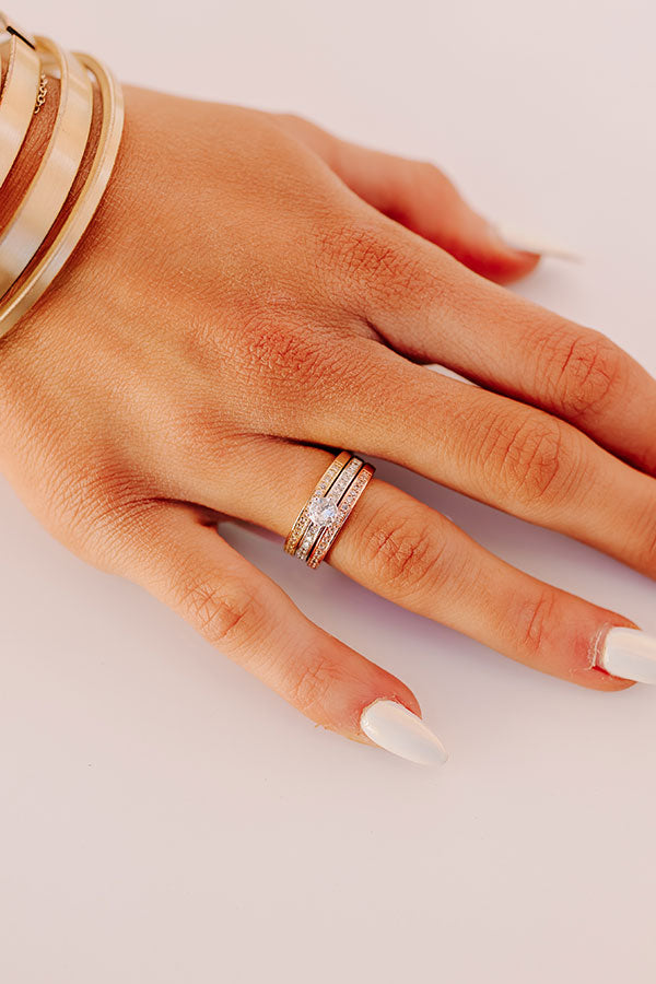 Sparkle Avenue Ring Set Image - 1