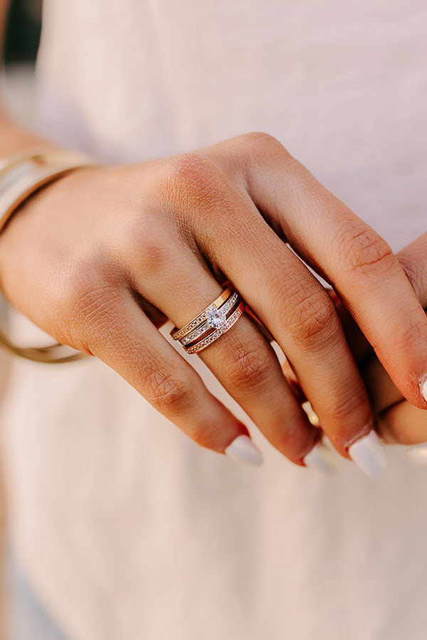 Sparkle Avenue Ring Set Image - 2