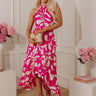 Party On The Cruise Ruffle Midi Dress Image - 1