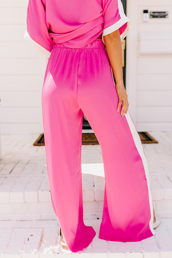 Brooklyn Babe High Waist Pants in Hot Pink Image - 4