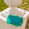 Cava Acrylic Clutch in Turquoise Image - 1