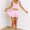 Always On The Move Athletic Skort in Pink Image - 1