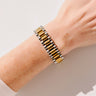 Large Watchband Bracelet in Silver Image - 1