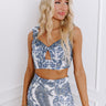 Sunchaser Chiffon Paisley Crop Top Image - 1