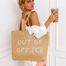 Out Of Office Woven Tote Image - 1