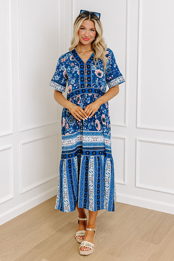 Key Largo Brunch Floral Midi Image - 1