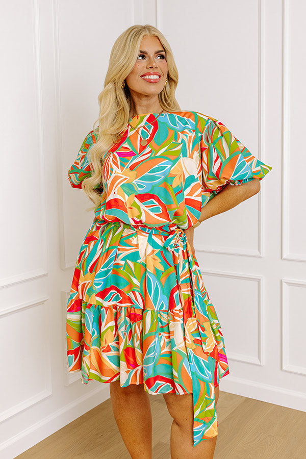Tonic and Tropics Mini Dress Curves Image - 2