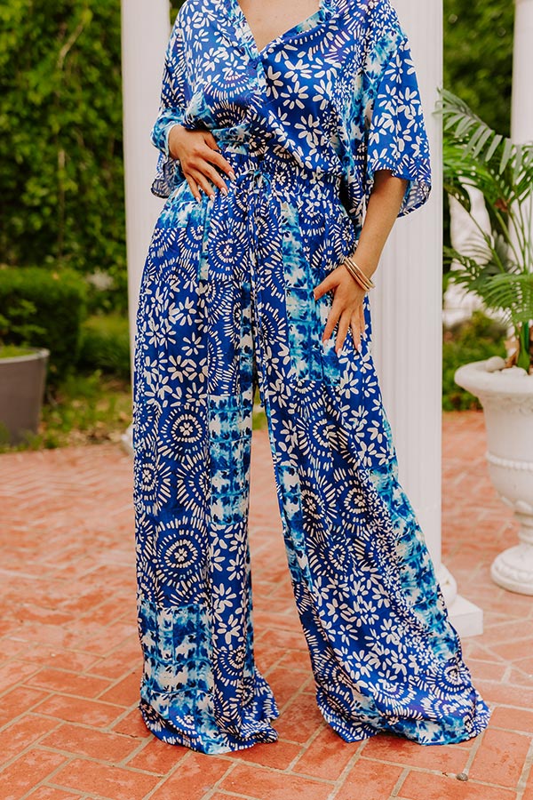 Mykonos Daytrip High Waist Satin Pants Curves Image - 2