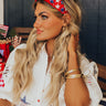 Americana Kisses Sequin Headband Image - 1