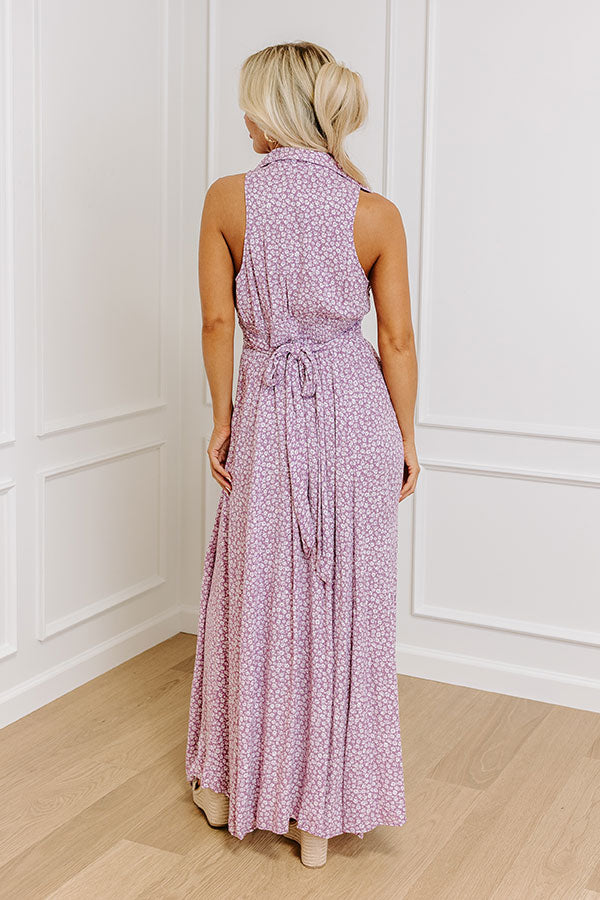 Napa Girls Trip Floral Maxi Dress Image - 5