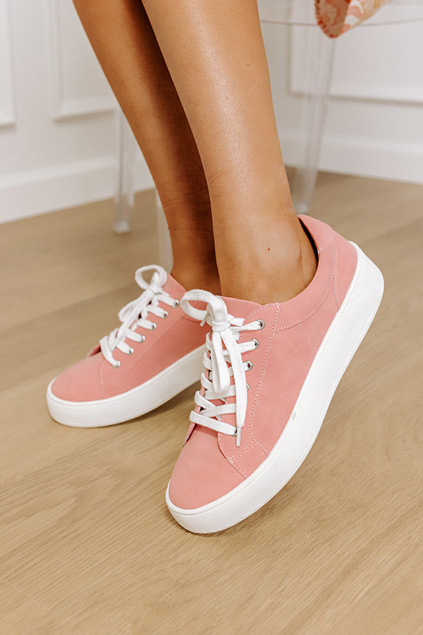 The Tilly Faux Suede Sneaker Image - 2