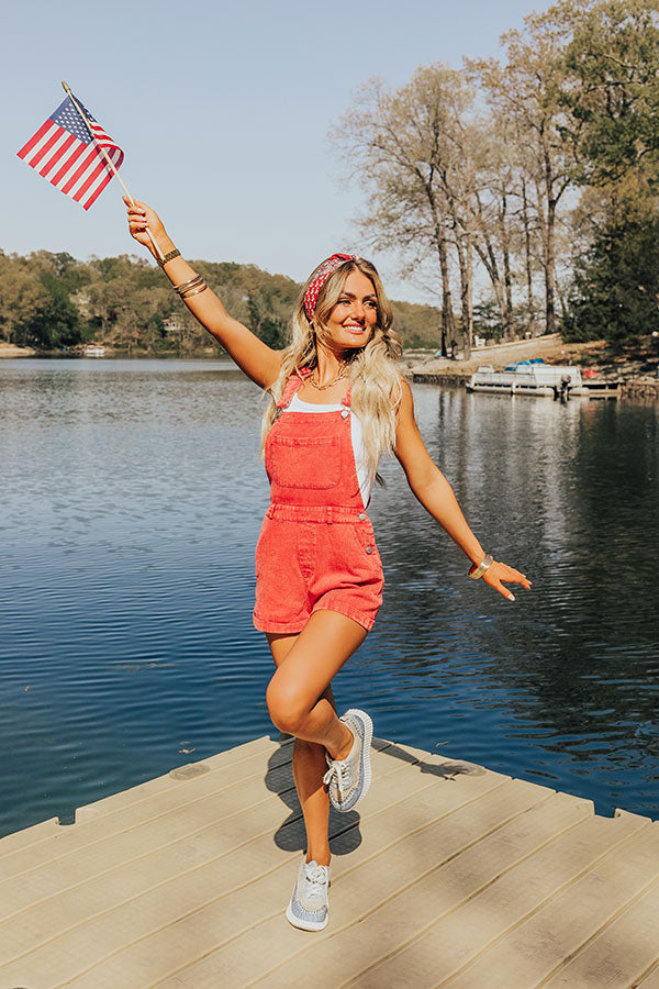 BBQ Ready Denim Overalls Image - 1