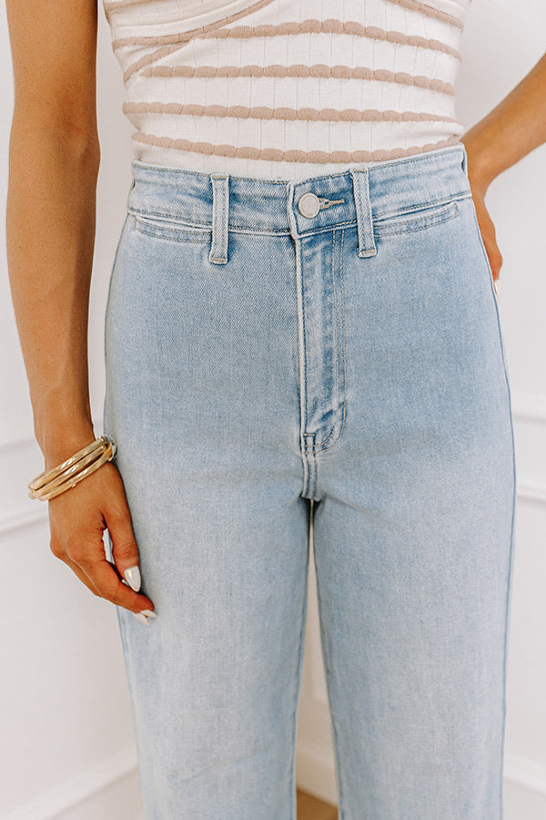 Just USA Rhea High Waist Wide Leg Jean Image - 4