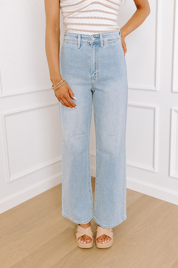 Just USA Rhea High Waist Wide Leg Jean Image - 3