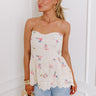 Nashville Brunch Eyelet Top in Pink Image - 1