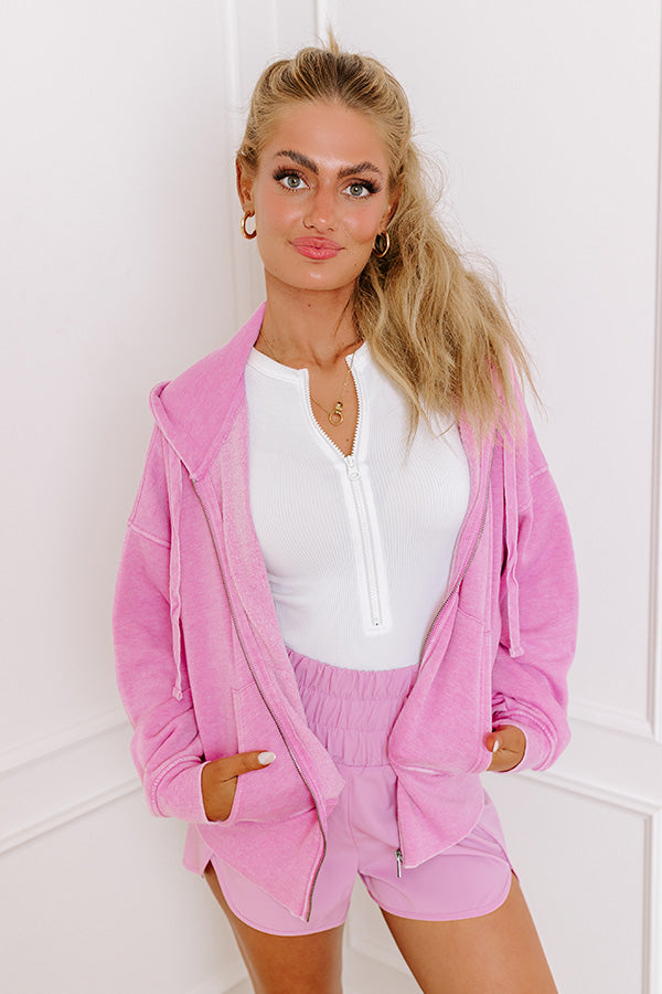 Along The Path Sweater In Pink Image - 4