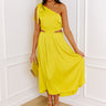 Date Night In Milan Satin Midi Image - 1