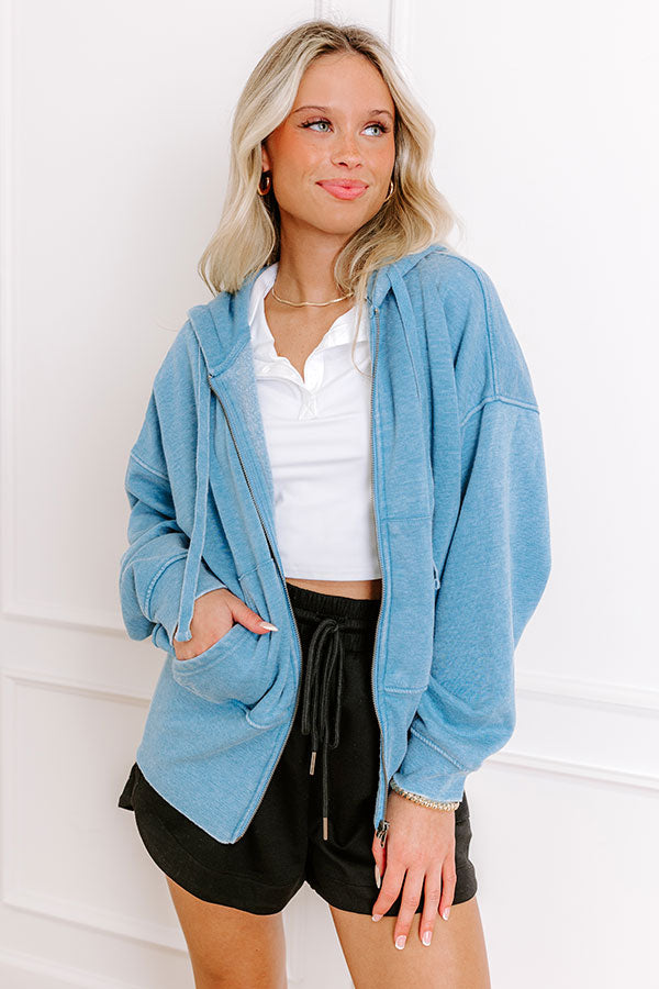 Along The Path Sweater In Blue
