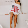 Dreaming In Stars And Stripes Knit Sweater Image - 1