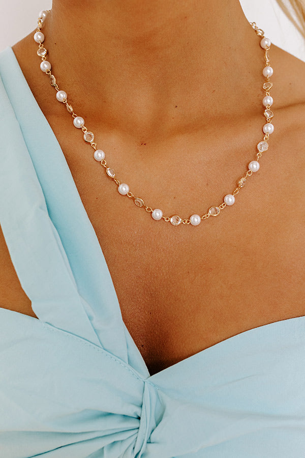 Sweet Charmer Necklace in Gold Image - 2