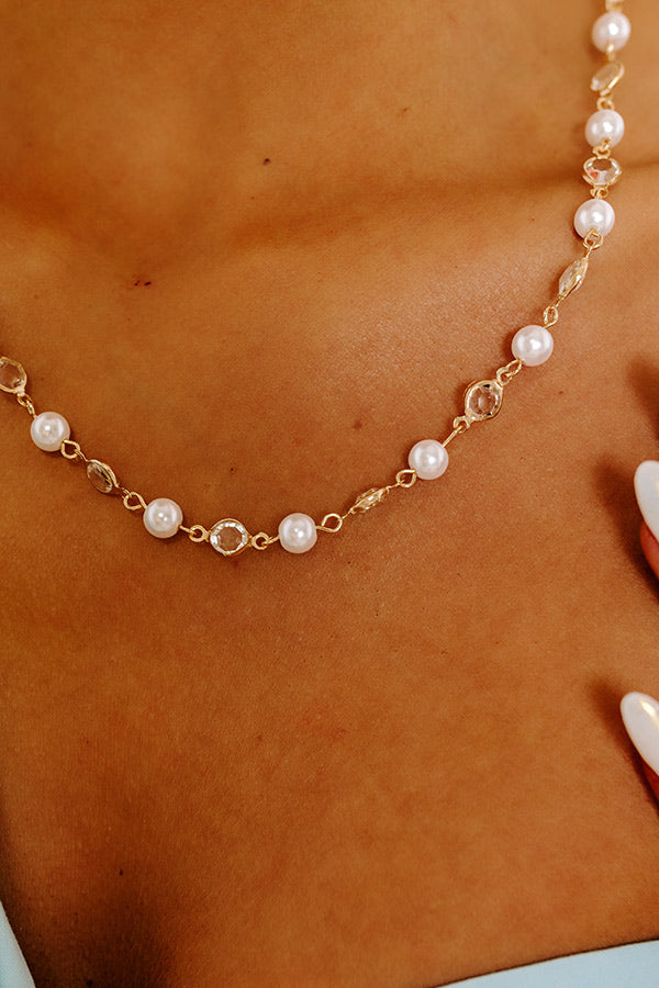 Sweet Charmer Necklace in Gold Image - 3