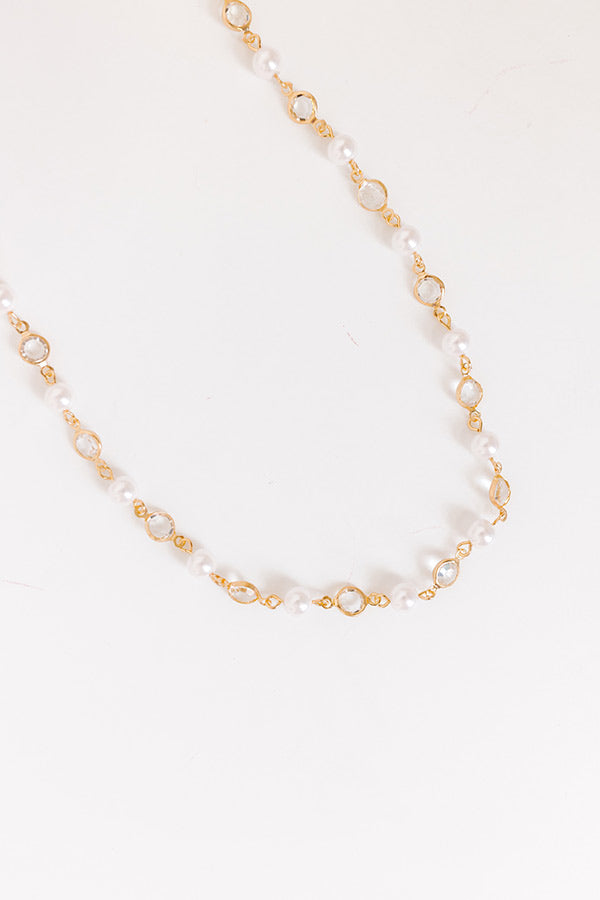 Sweet Charmer Necklace in Gold Image - 1