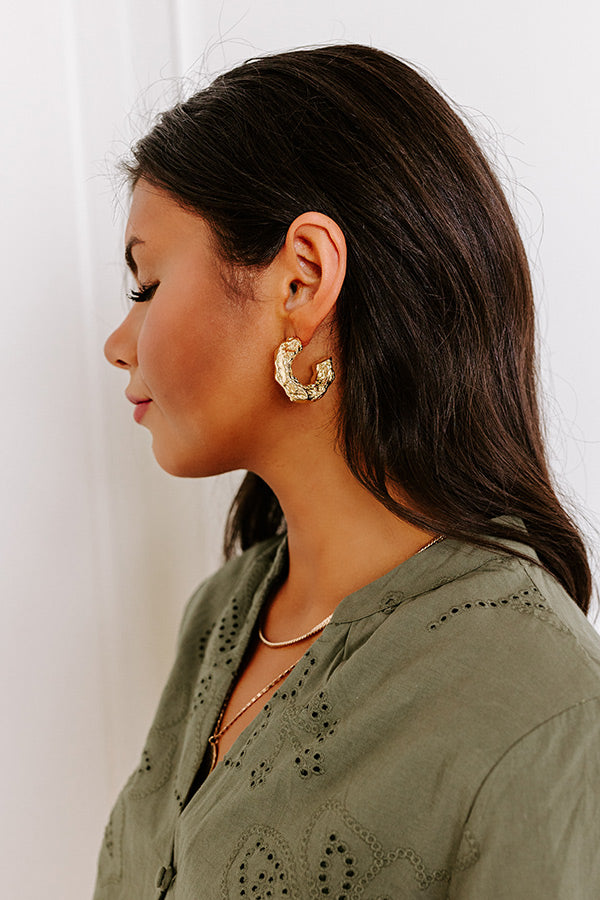 Made To Shine Hoop Earrings Image - 2