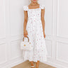 Strawberry Kisses Button Down Midi Image - 1