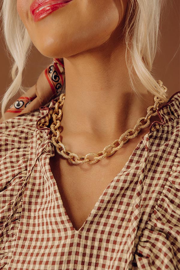 Follow The Link Necklace Image - 1