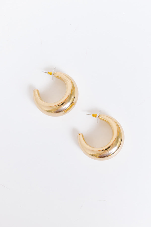 Statement Piece Hoop Earrings Image - 1
